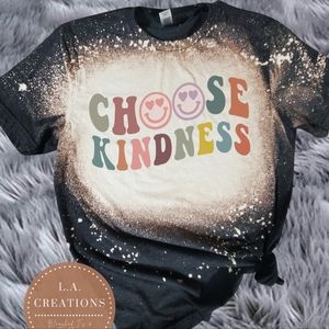 Choose kindness bleached tee